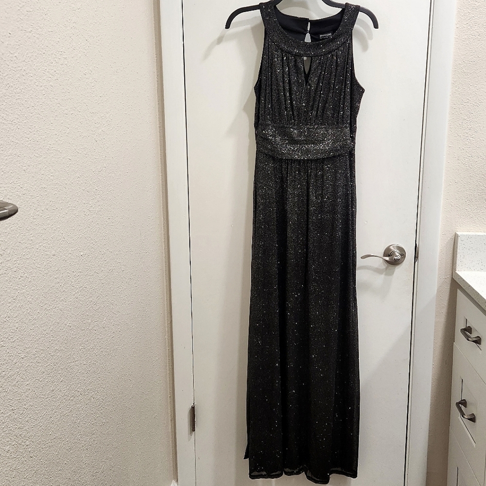 Enfocus Studio Black Shimmery Dress Size 10